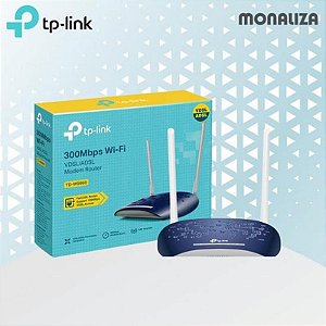 Roteador TP-Link TD-W9960 VDSL/ADSL 300Mbps com Wi-Fi de Alta Performance