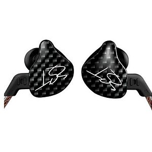Fone de Ouvido In-Ear KZ ZST com Microfone - Preto