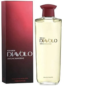 Perfume Masculino Antonio Banderas Diavolo 200Ml Eau De Toilette