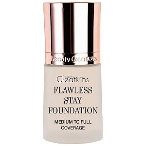 Base Líquida Beauty Creations Flawless Stay Média a Alta Cobertura FS 9.0 - 30mL
