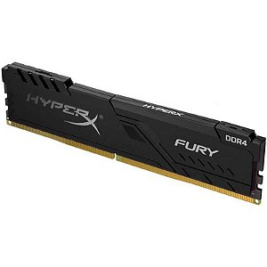 Memória RAM Kingston DDR4 4GB 3200MHz HyperX Fury HX432C16FB3 - Preto