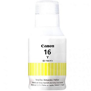 Tinta Canon Gi-16 Y Amarelo 135Ml De Alta Qualidade