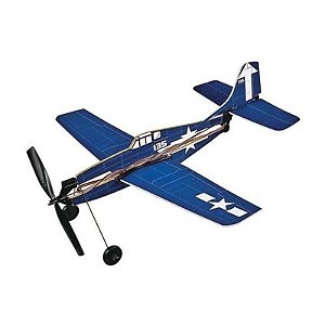 Avião de Combate F6F-5 Hellcat de Borracha PWR GAL736