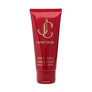Loção Jimmy Choo I Want Choo 100ML - Elegância e Sofisticação em Cada Aplicação
