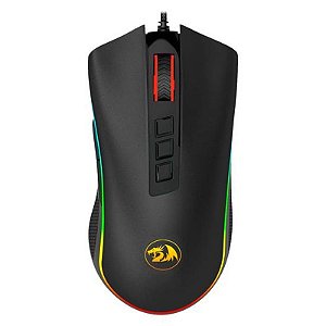 Mouse Gamer Redragon Cobra M711 RGB USB 10000 DPI - Preto e Alta Performance