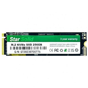 SSD Ultra Rápido 256GB M.2 NVMe 2280 - Armazenamento de Alto Desempenho