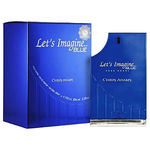 Perfume Masculino Chris Adams Let'S Imagine Blue Edp 100Ml - Elegância E Frescor