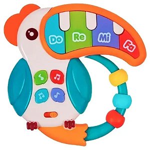 Buba Musical Tucano 14188 - Brinquedo Educativo Com Sons E Cores