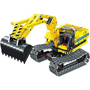 Conjunto de Blocos de Construção Trator 2 em 1 iM.Master - 6801 (342 Peças)