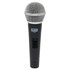 Microfone Profissional com Cabo BLG I-58 para Gravação e Apresentações de Alto Nível