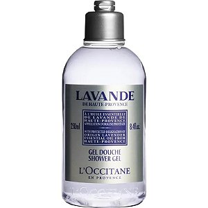 Gel de Banho L'Occitane de Lavanda - 250mL para Relaxamento e Aromaterapia