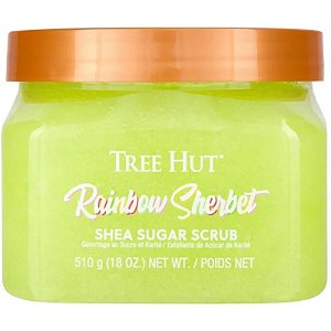 Esfoliante Corporal Frutal Tree Hut - Sabor Sherbet Arco-Íris 510g