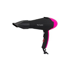 Secador de Cabelo Tucano TC-9090 - Potência 8600W, 110V, Preto e Rosa