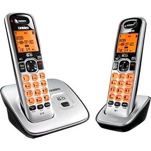 Telefone Uniden Sem Fio D1660-2 Fones 110V