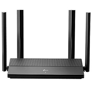 Roteador TP-Link EX141 AX1500 Dual Band Wi-Fi 6 com 4 Antenas - Preto