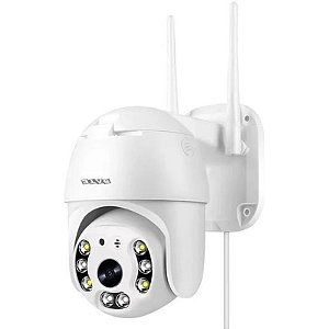 Câmera IP Sate A-CAM004 3MP Wi-Fi HD para Monitoramento Remoto