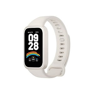 Pulseira Inteligente Xiaomi Mi Band 9 Ativa - Beige Branco M2435B1