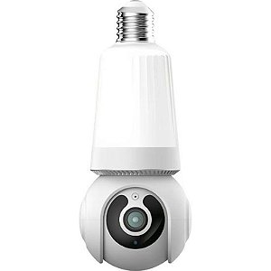 Câmera De Segurança Ip Xion Xi-Cctv73 3Mp Wifi - Cor Branca E Preta