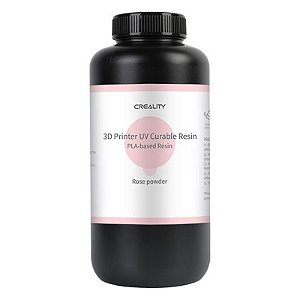Resina UV Curável Creality PLA 500G - Cor Rosa para Impressão 3D