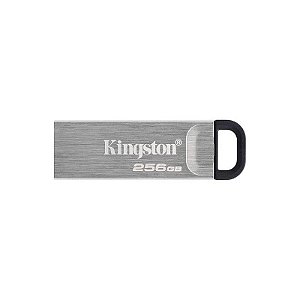 Pendrive Kingston DataTraveler Kyson 256GB USB 3.2 - Prata para Armazenamento Rápido