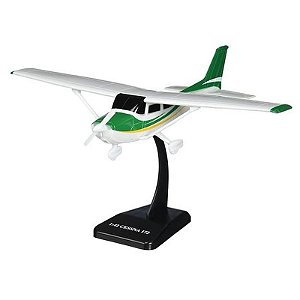 Modelo de Aeronave: Cessna 172 Skyhawk - Avião de Controle Remoto para Colecionadores