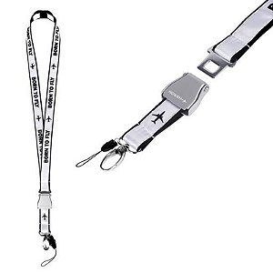 Chaveiro Novah Lanyard Nascido Para Voar