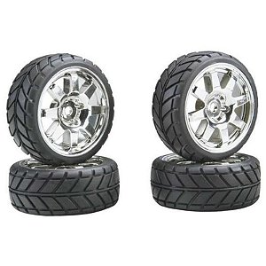 Modelismo Roda Pneus Mounted Wheels Tires Ntc3 Asc2407