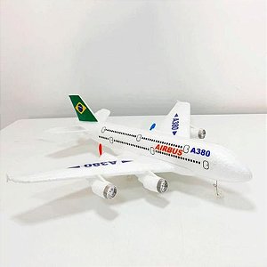 Modelo de Aeronave A380 - Avião de Colecionador HW30