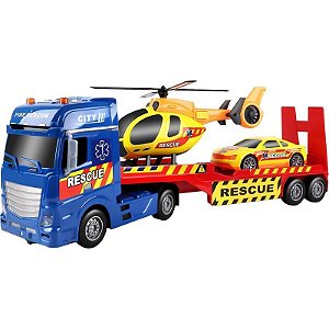 Transportador de Resgate Brinquedo Jin Jia - 666-71F