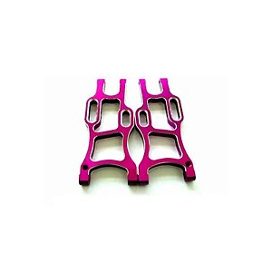 Braços Traseiros de Alumínio Roxo para Modelismo Modelismo Ht 06049