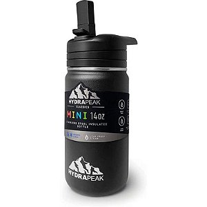 Garrafa Térmica Copo Térmico Hp Mini 14 Preta 400Ml Preto
