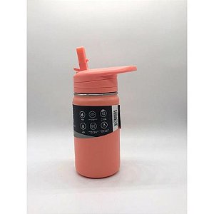 Garrafa Térmica Copo Térmico Hp Mini 14 Peach 400Ml Pessego