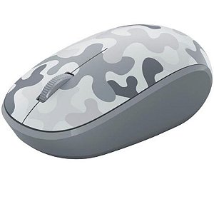 Mouse Sem Fio Microsoft Branco Camuflado 1.000 Dpi