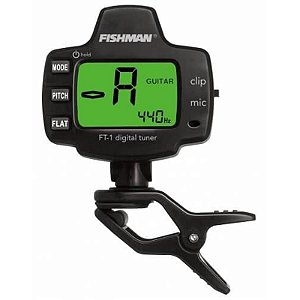 Afinador Digital de Instrumentos Musicais FT-1 Fishman