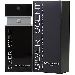 Perfume Masculino Jacques Bogart Silver Scent Eau de Toilette - 100ML