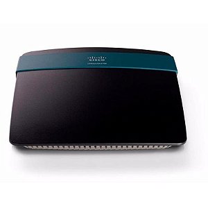 Roteador Linksys N600 Wireless Dual Band 2.4/5GHz com 4 Portas Gigabit RJ45 - EA2700-BR