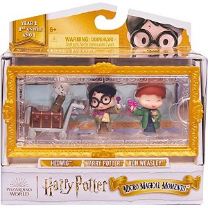 Miniatura Colecionável Harry Potter - Momentos Mágicos Spin Master 6067432