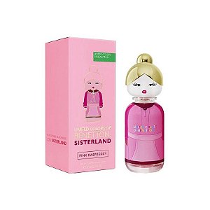 Perfume Feminino Benetton Sisterland Pink Raspberry 80 ML Eau de Toilette