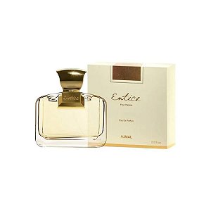 Perfume Feminino Ajmal Entice Eau de Parfum 75ml - Fragrância Elegante e Sedutora