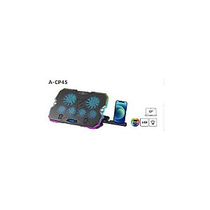 Suporte para Cooler Notebooks Sate A-CP45 com Iluminação RGB LED