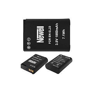 Bateria Recarregável Newell EN-EL23 para Câmeras Nikon