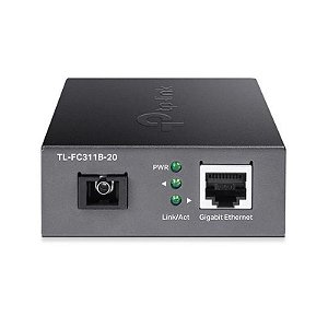 Conversor De Midia Tp Link Fc311B 20 1000Mbps Cinza