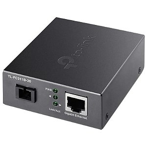 Conversor de Mídia Gigabit TP-Link TL-FC311B-20 para Rede WDM