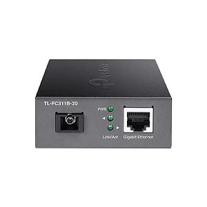 Conversor de Mídia TP-Link TL-FC311B-20 Gigabit WDM - Alta Performance e Confiabilidade