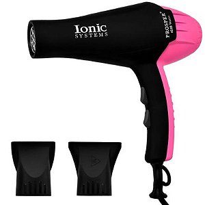 Secador de Cabelo Prosper P-6800 4.200W 220V Preto e Rosa - Alta Performance e Potência