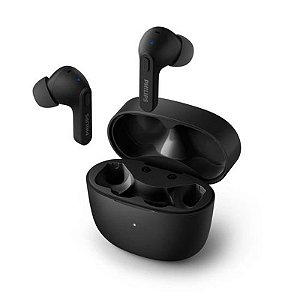 Fone de Ouvido Bluetooth Philips TAT-2206BK - Modelo Sem Fio - Cor Preta