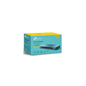 Switch de Rede TP-Link 8 Portas LS108G 10/100/1000 Mbps