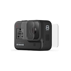 Protetor De Tela E Lente Para Câmera Gopro Hero8 - Ajptc-001