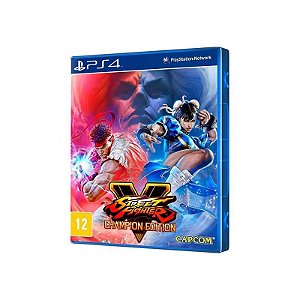 Jogo Street Fighter V Edição Champion para PS4