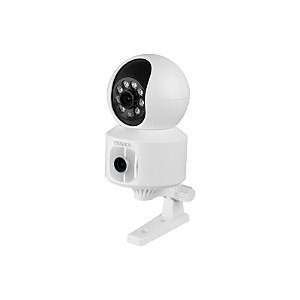 Câmera de Segurança IP A-CAM001 - Kit com 2 Câmeras 2MP - Cor Branca